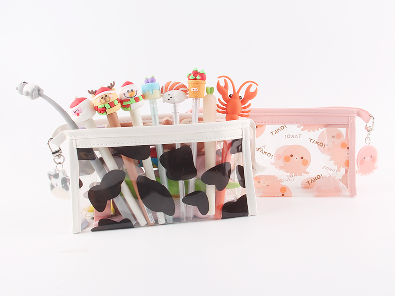 Transparent animal pencil case Penguin
